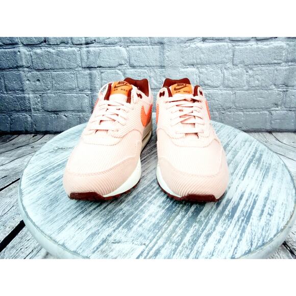 Nike Air Max 1 with Extra laces Corduroy Coral Stardust/Bright Coral Men 9.5 NIB - Picture 4 of 11